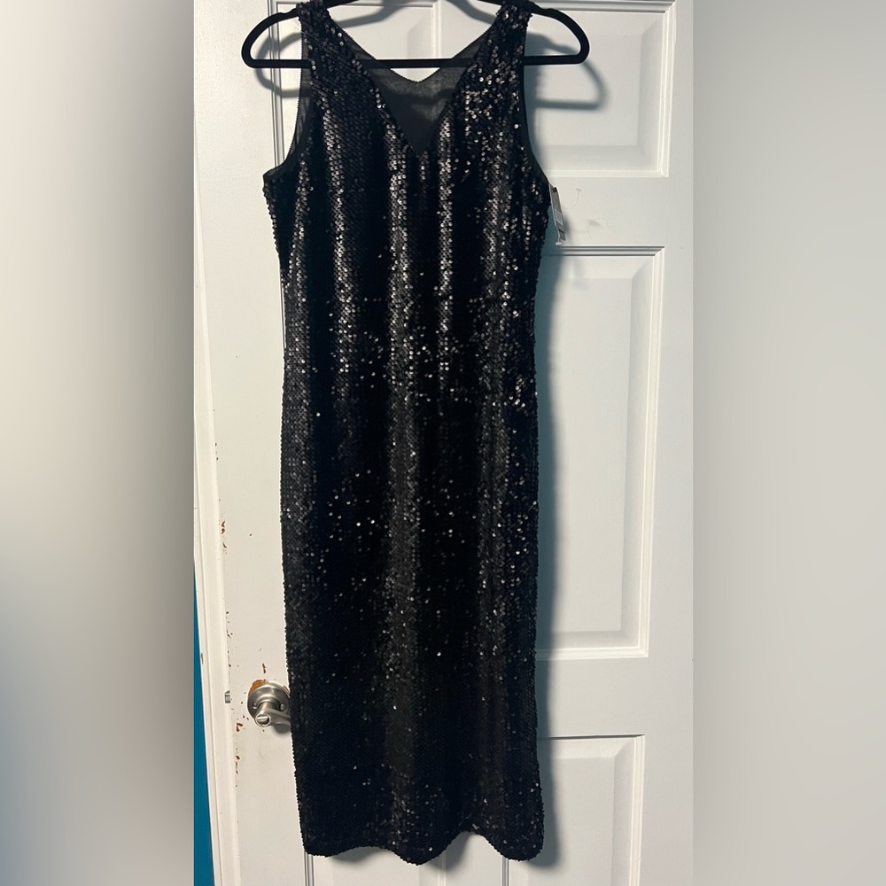 Black Sequin Dreas